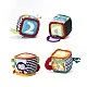 Set of soft educational cubes, Infantino, 4 pieces