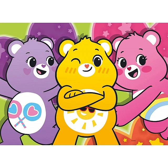 Puzzle, Lisciani, Care Bears, Double-sided puzzle, 4X48 pieces