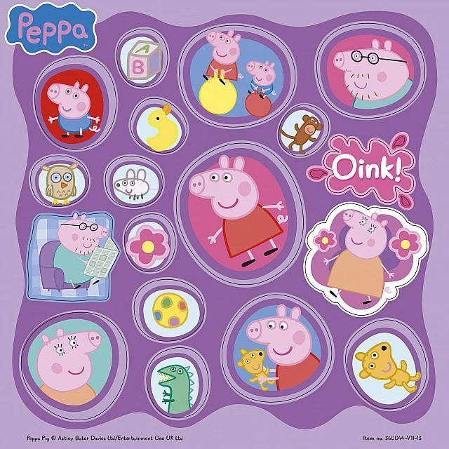 Decorate yourself – With Peppa Pig stickers