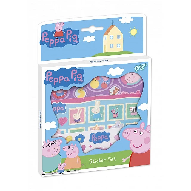 Decorate yourself – With Peppa Pig stickers