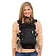 Ergonomic baby carrier, Infantino, Flip 4 in 1, Black, from 3.6 to 14.5 kg.