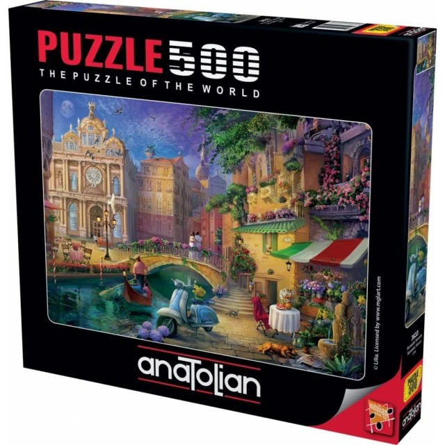 Puzzle, Anatolian, Romantic Venice, 500 pieces