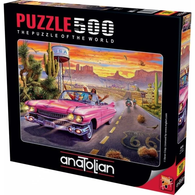 Puzzle, Anatolian, Route 66, 500 pieces
