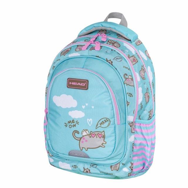 School backpack, Head, Kitten, AB330, 39 x 28 x 15 cm