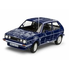 VW Golf GTI assembly model kit, 118 parts