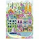 Puzzle, Educa, Barcelona, Car Pintos, 1000 pieces