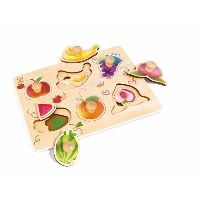 Wooden puzzle, Hape, Fruits