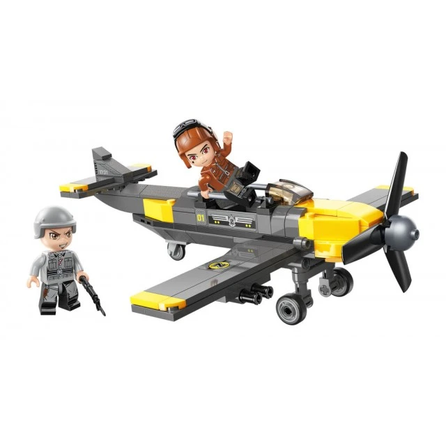 Building set Combat Zone Military aircraft, 158 pieces