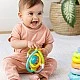 Set of 3 colorful baby toys, Infantino, 15 pieces