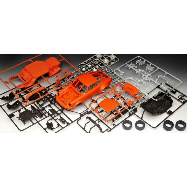 Model kit Porsche 911 Jägermeister Motor Sport 50th Anniversary, 104 parts