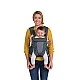 Ergonomic baby carrier with pockets, Infantino, 4 in 1, Gray, from 3.6 to 18 kg.
