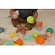 Комплект меки сензорни бебешки играчки, Infantino, 20 броя
