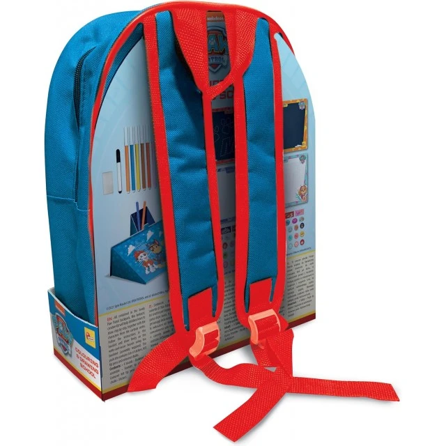 Creative set, Lisciani, Paw Patrol, 2 in 1 backpack with drawing set