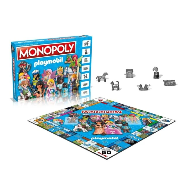Monopoly board game, Playmobil
