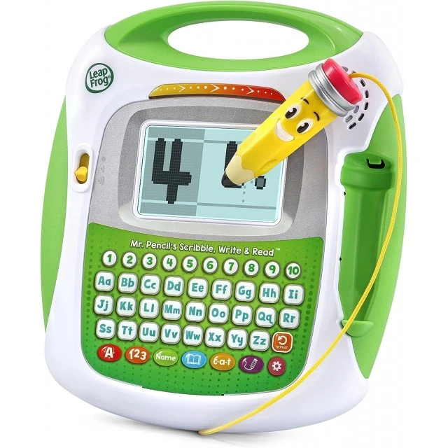Interactive toy, Leap Frog, Scribble writing and reading with Mr. Pencil, 5.21 x 19.61 x 21.89 cm