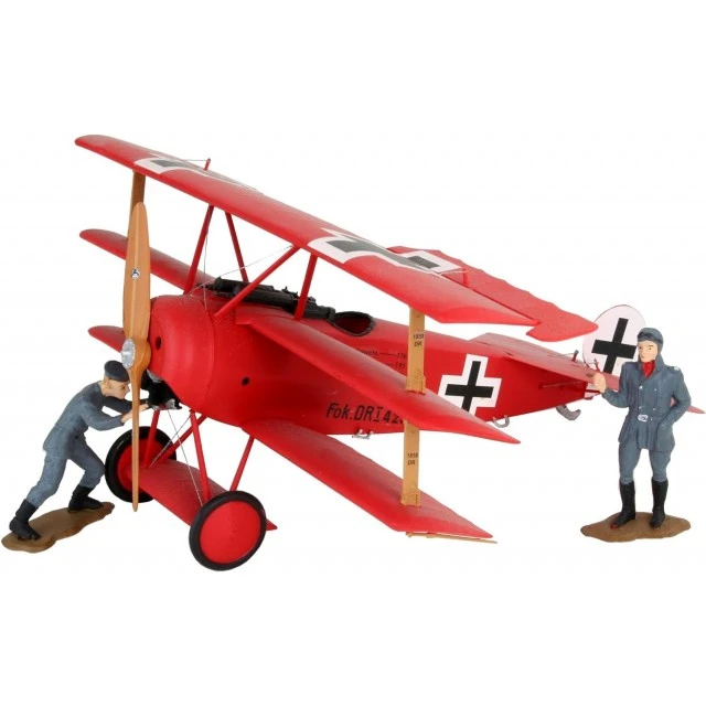 Assembly model Fokker Dr.1 Manfred von Richthofen, 66 parts