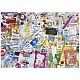 Puzzle, Educa, Tourist Collage, 1000 pieces