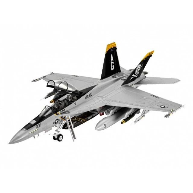 Сглобяем модел Самолет F/A 18F Super Hornet, 97 части