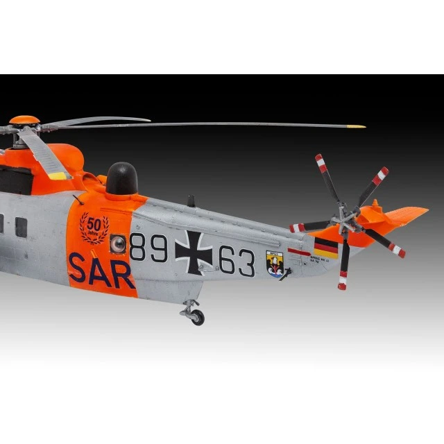 Assembly model, Revell, Westland Sea King Mk.41 Helicopter, 132 parts