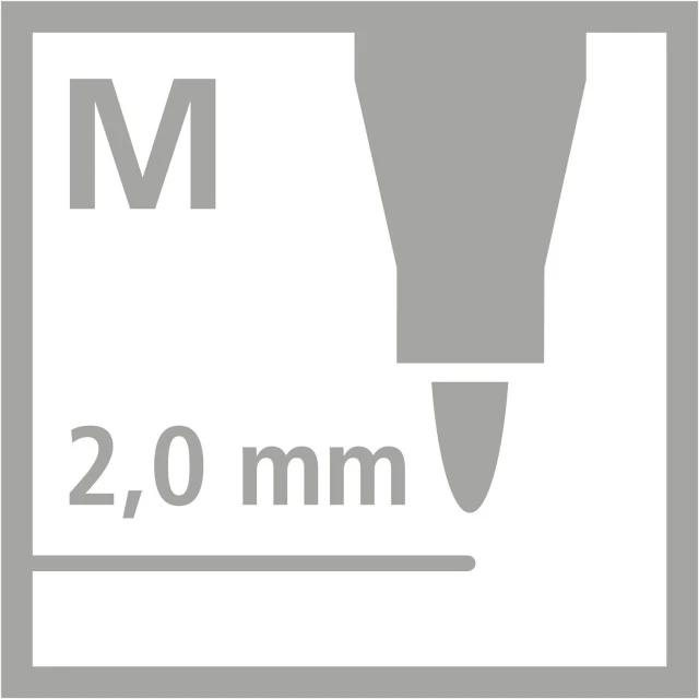 Комплект флумастери, Stabilo, Power ST280/30-01, 30 цвята
