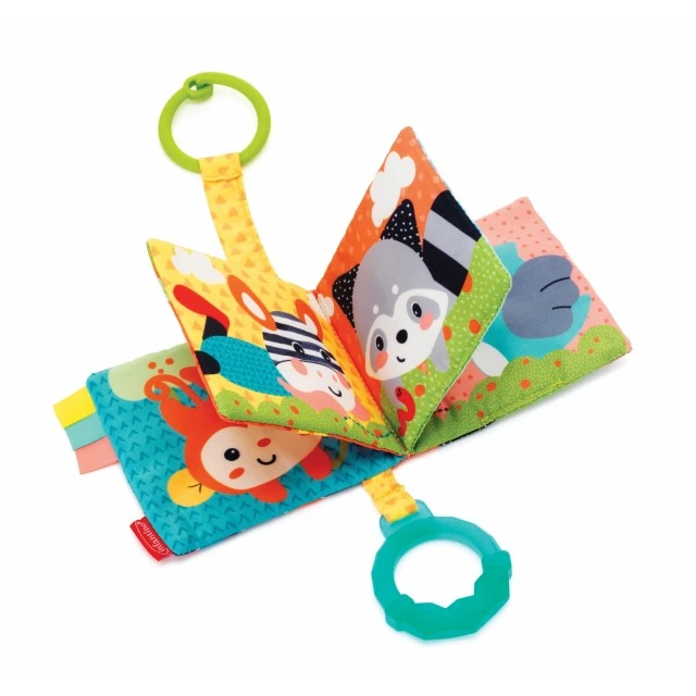 Сензорна бебешка книжка, Infantino, Животни