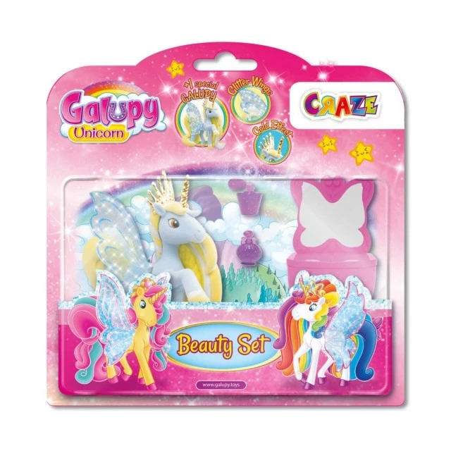 Collectible figure, Craze, Beauty set, Unicorn