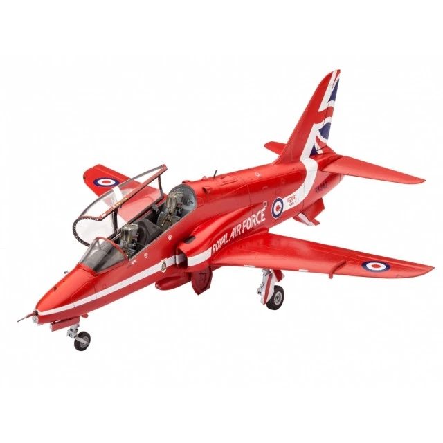 Сглобяем модел Британски учебно-тренировъчен лек изтребител, BAe Hawk T.1 Red Arrows, 70 части