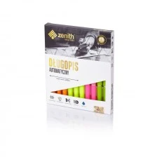 Coloured pens Zenith set 10 pcs - assorted neon colours