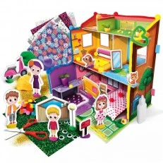 Creative set My first dollhouse, 41 pieces