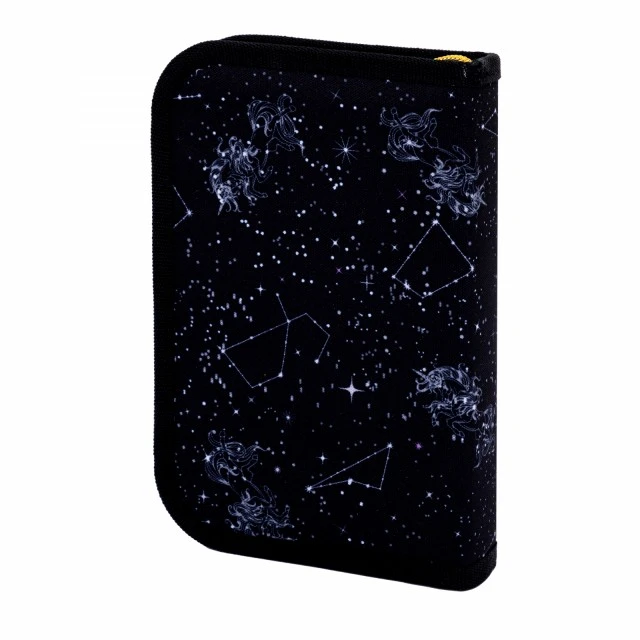 Единичен несесер без аксесоари ASTRABAG Златен Еднорог, AC1, 21*13,5*3,5см