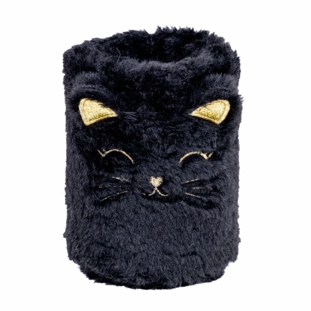 Desk organizer, Astra, Fluffy black kitten, 12 × 8 cm