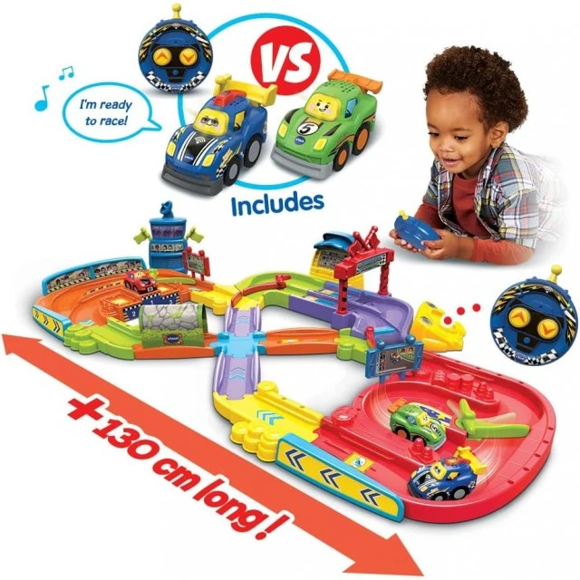 Интерактивна играчка, Vtech, Състезателна писта с дистанционно управление
