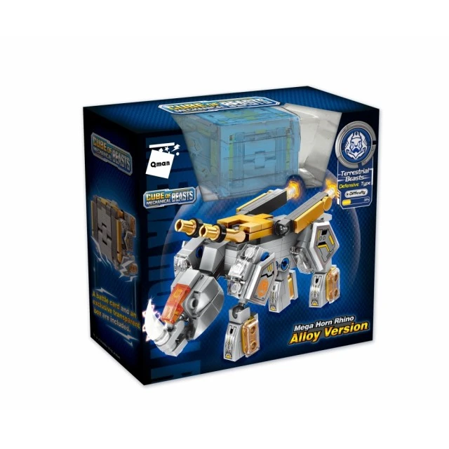 Building set Mechanical Beasts Mega Rhino, 162 pieces
