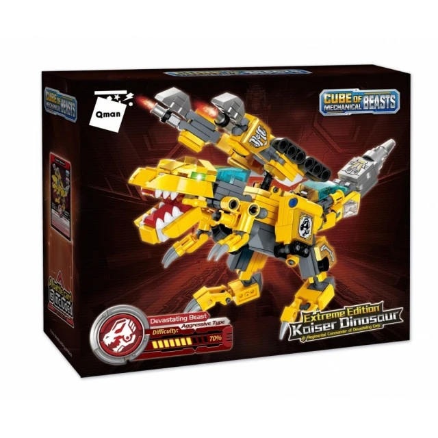 Mechanical Beasts Builder, Kaiser Dinosaur, 292 pieces