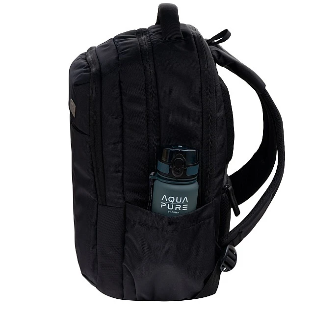 Business backpack, Astra, ABAG, Black, 43 x 30 x 15 cm