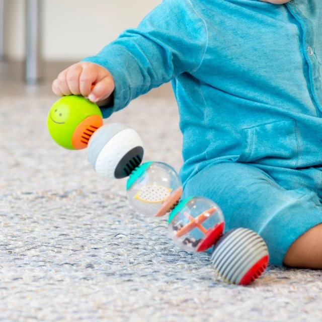 Sensory play ball set, Infantino, Caterpillar