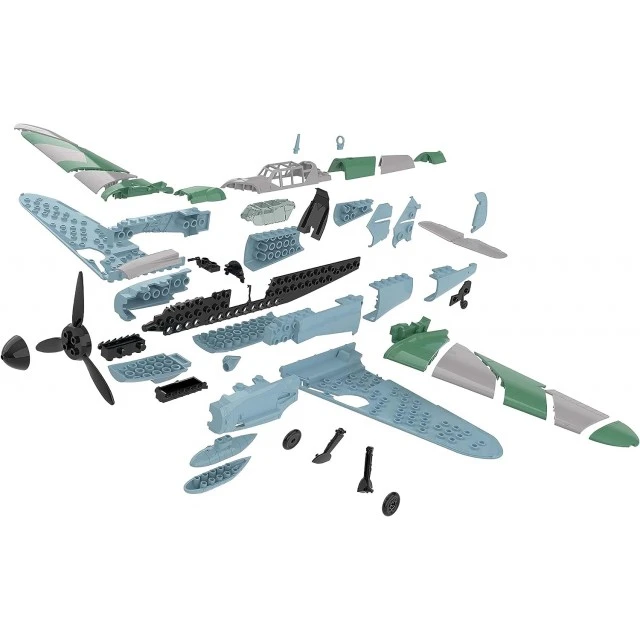 Сглобяем модел Messerschmitt Bf109 G-6 Easy-Click, 54 части