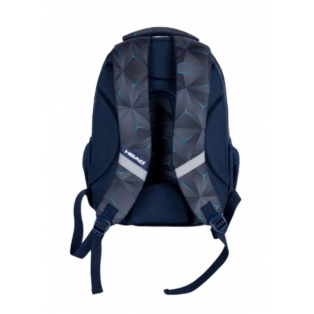 School backpack, Head, AB300, Blue 3D, 42x30x19cm