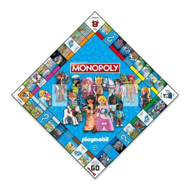 Monopoly board game, Playmobil