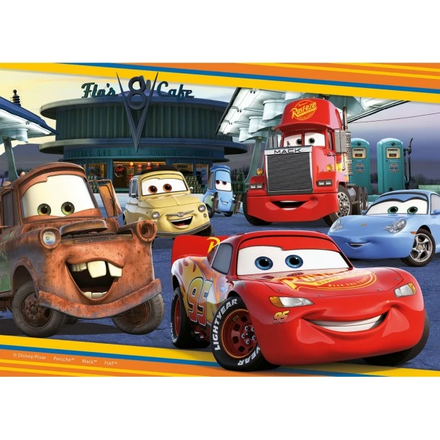 Puzzle, Lisciani, Cars, Double-sided puzzle 2 x 24 pieces