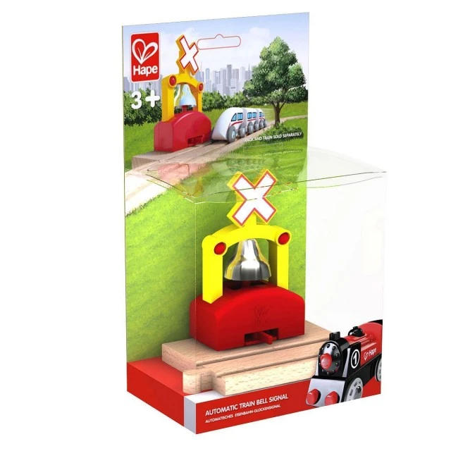 Wooden Toy Automatic Train Bell