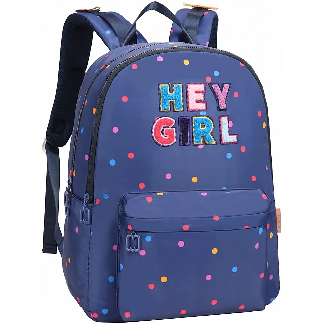 Ученическа раница Marshmallow, Hey Girl Navy, 43х33х16cм