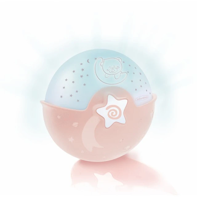 3-in-1 Soothing Light Projector, Infantino, Pink