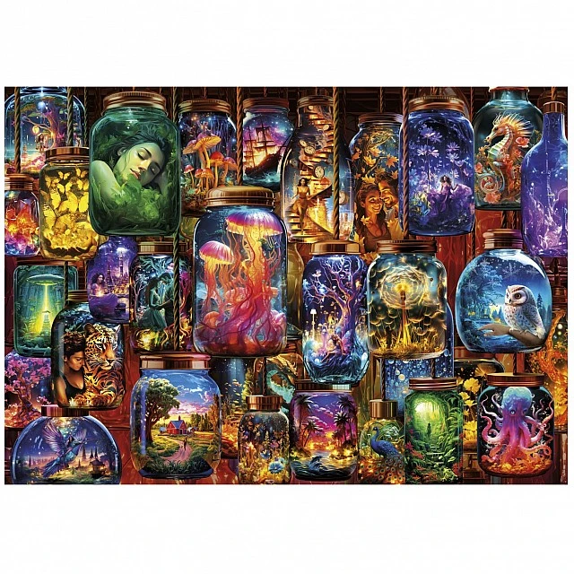 Puzzle, Educa, Dreams in Jars, 2000 pieces