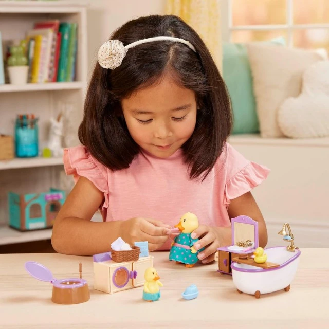 Li’l Woodzeez Комплект за игра Баня