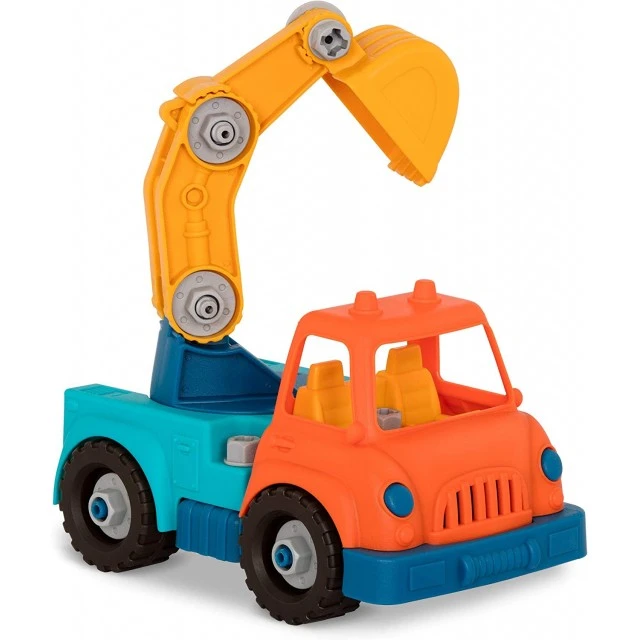 Constructor Detachable truck with crane