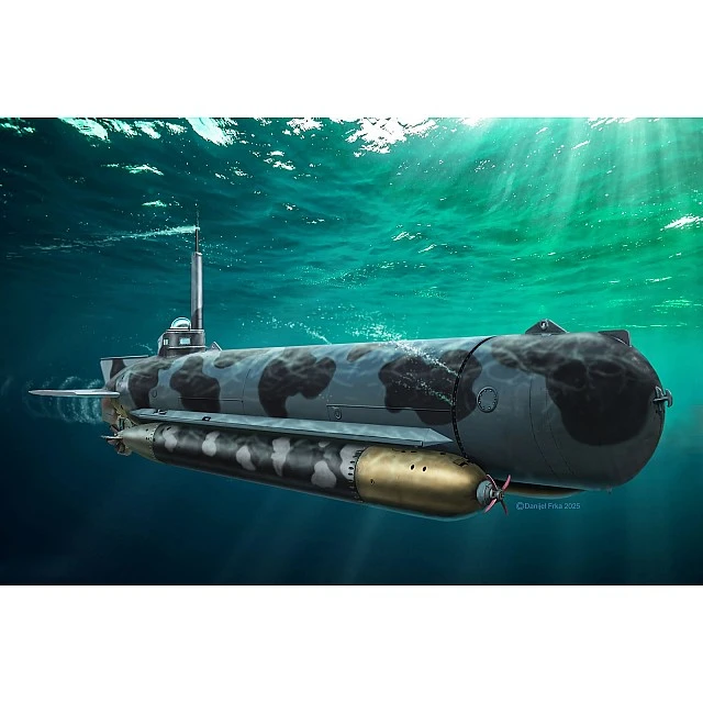 Assembly model, Revell, German mini-submarine Molch, 35 parts