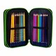 Double vanity case with accessories ASTRABAG Joystick, AC21, 20.5 x 13 x 4.5 cm