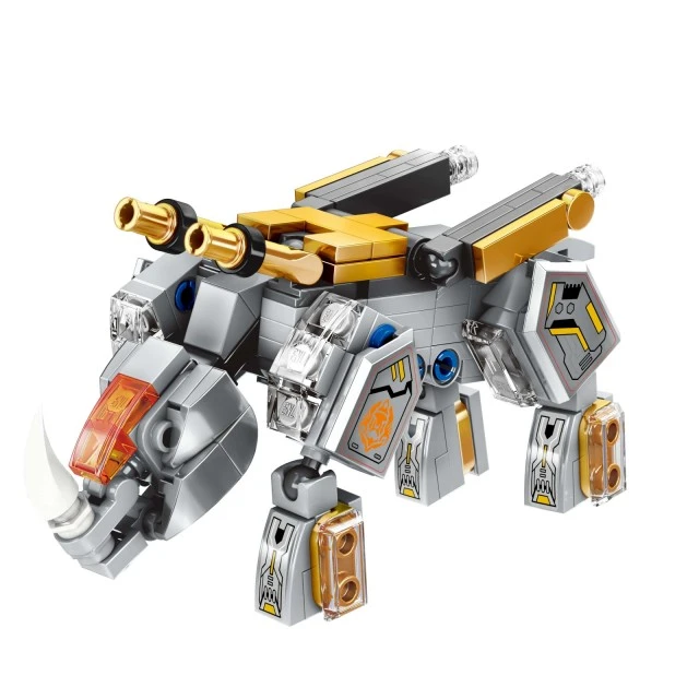 Building set Mechanical Beasts Mega Rhino, 162 pieces