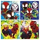 Progressive puzzle, Educa, Dino Spidey, 12-16-20-25